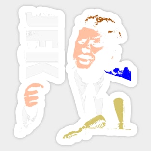 JFK (JOHN F. KENNEDY) Sticker